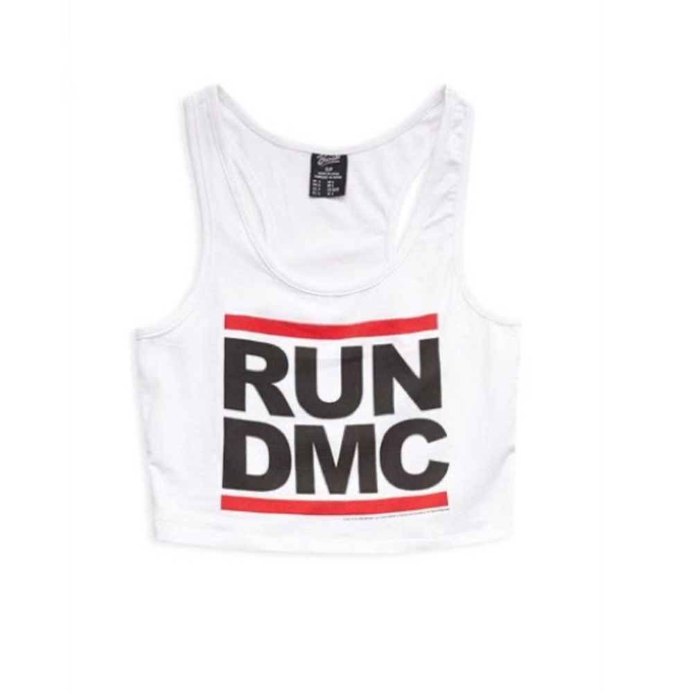 Run dmv crop top tank